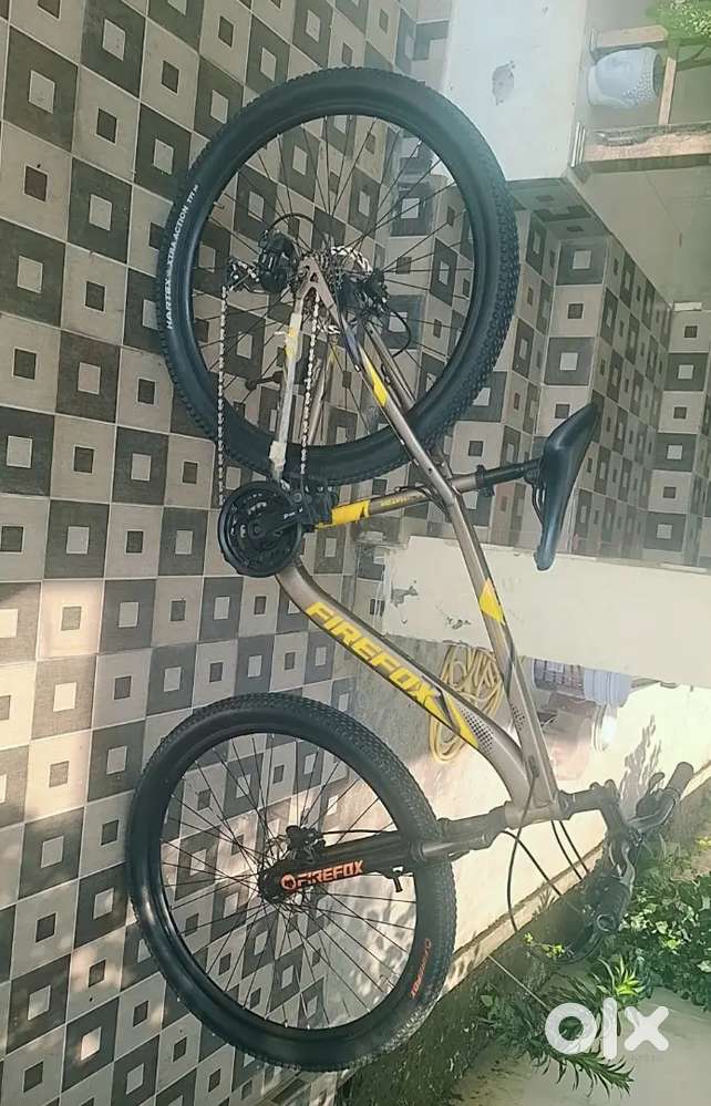 Firefox  domaintor modified  with hydraulic  brake  shimano  mt 201