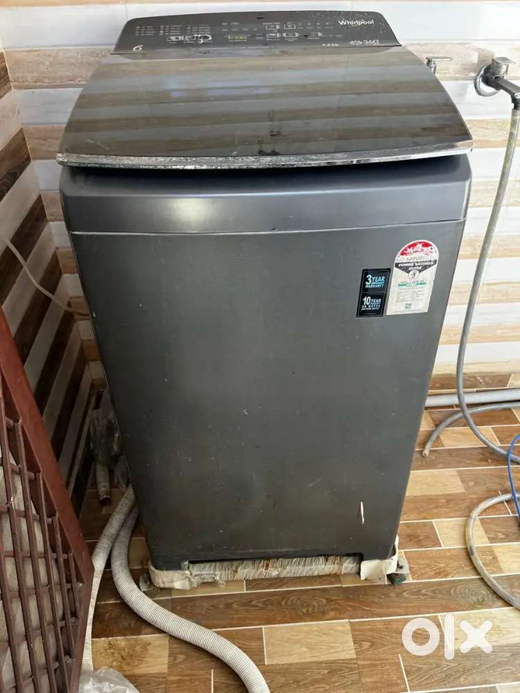 7.5 Kg Whirlpool Fully Automatic Washing Machine 5 Star Rating