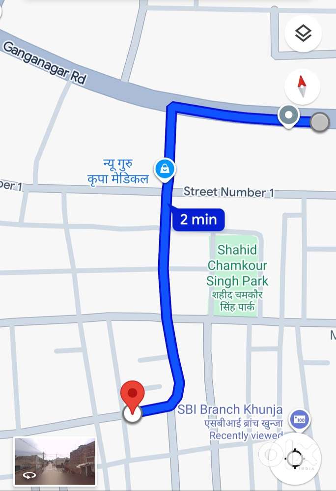 333.33 Gaj ke plot - Nayi khunja