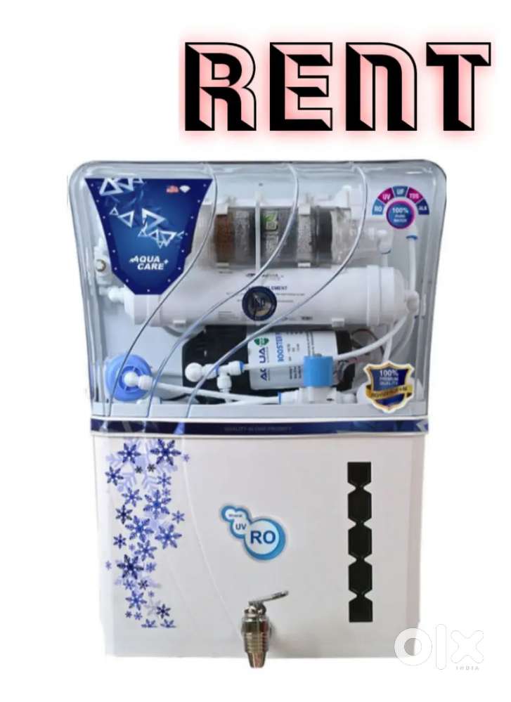 Ro water purifier available on rent