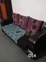 Sofa set with cushion