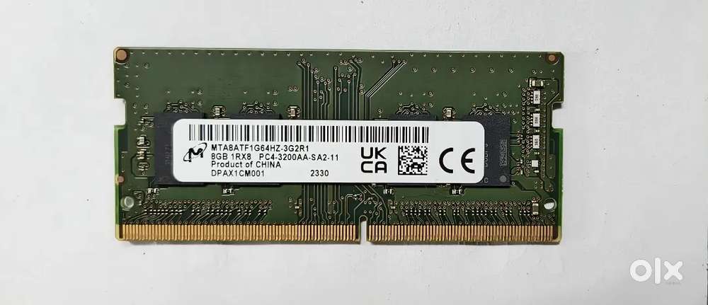 8GB DDR4 LAPTOP RAM 3200Hz
