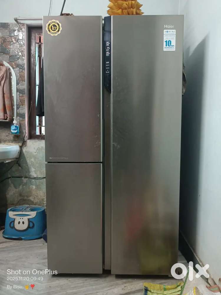 Haier Side BY Side Frost Free Refrigerator DIOS Model No. - HRT-683IS