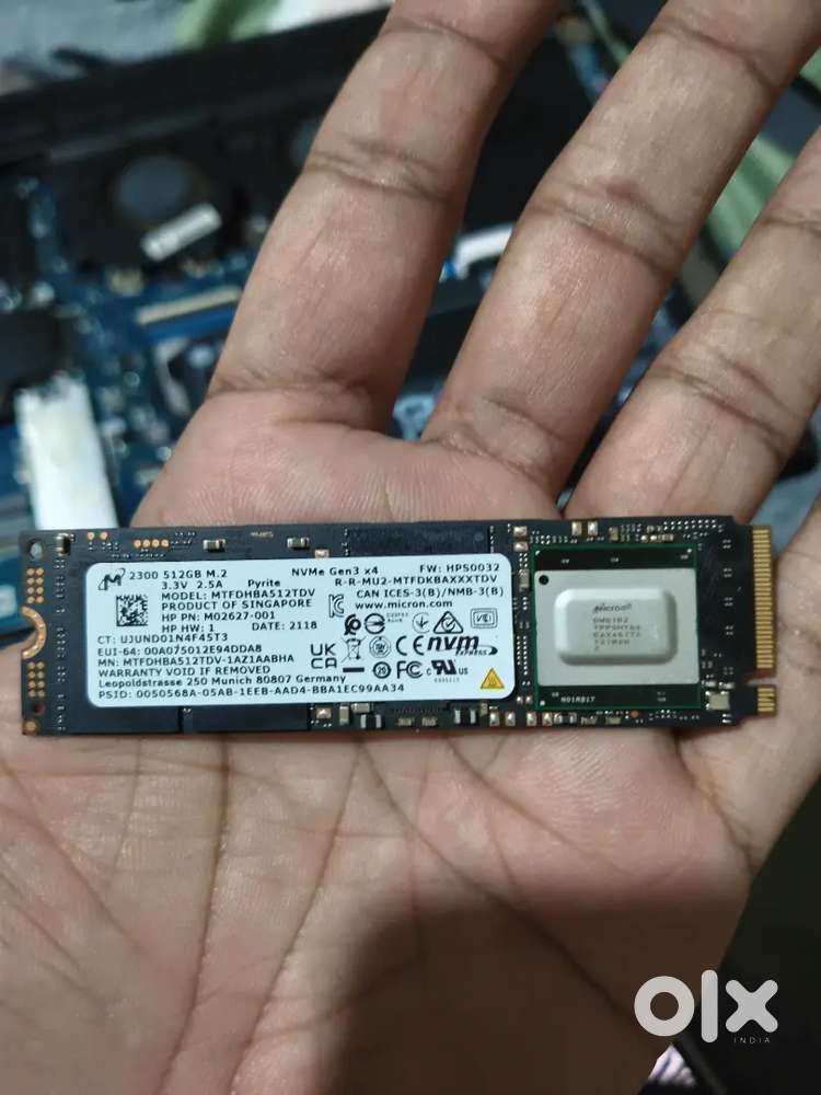 HP original SSD 512GB