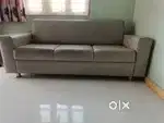 Leather sofa