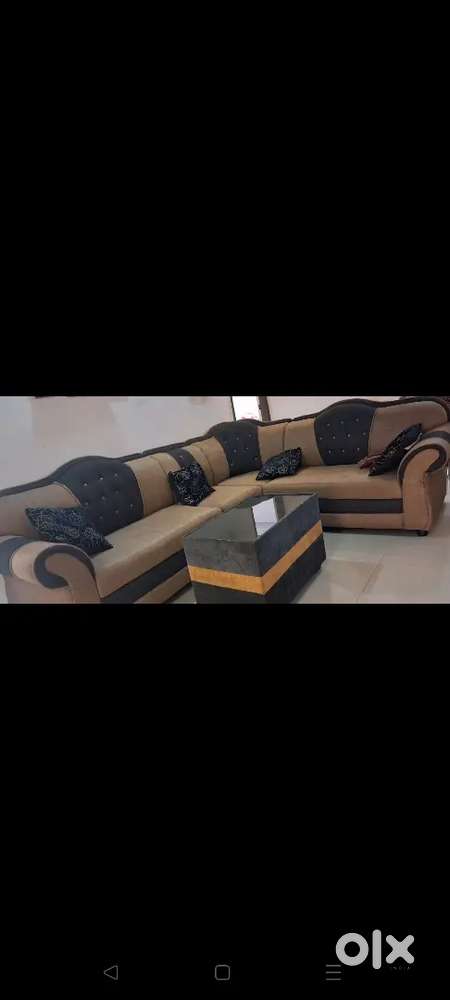Dining table & Corner sofa& Gas stove