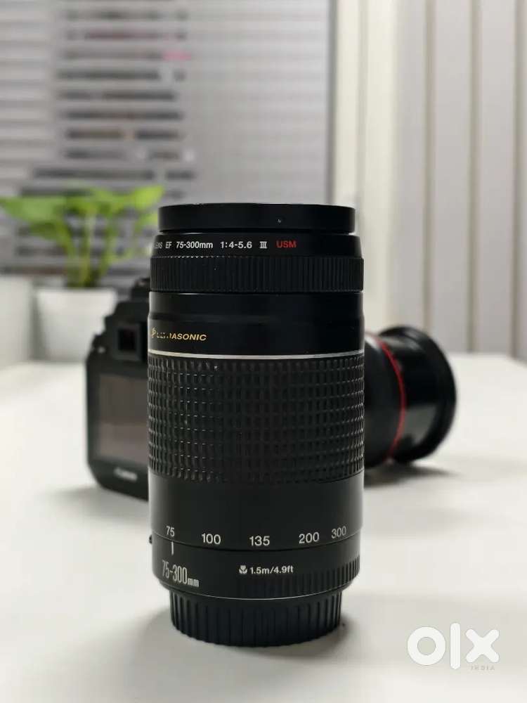 Canon 6D camera with 24-105mm & 70-300mm Lens