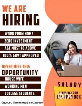 WORK FROM HOME
