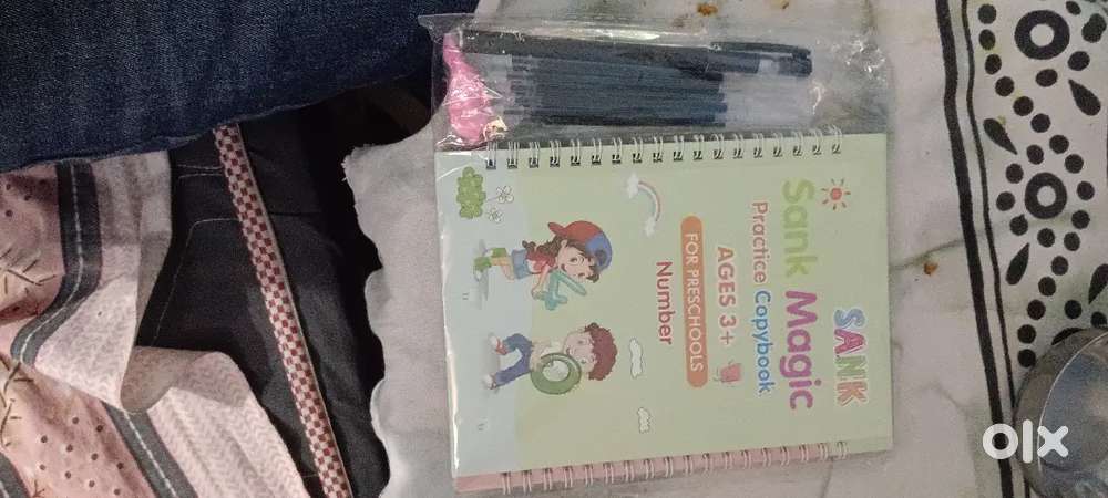 Magic handwriting book