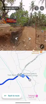 Plot for sale in kottapalli near subrahmanya temple .