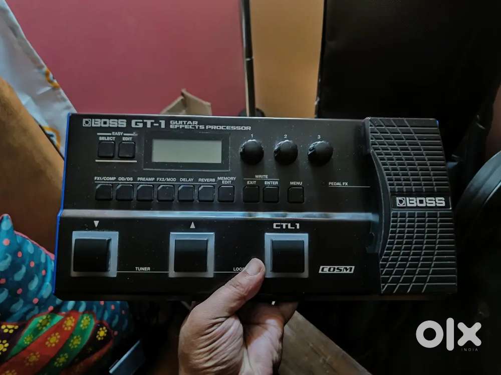 Boss GT1 Guitar Processor + ZAR 35 Watt Amp for sell