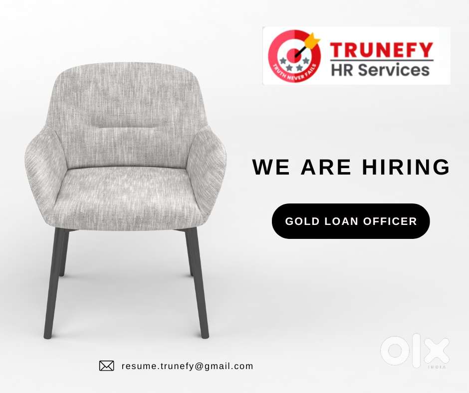 we are hiring a Gold Loan Manager( Field Sales)