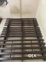 6 inch soft Duroflex bed and convertible cott