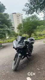 R15 yahama sport bike, less driven bike