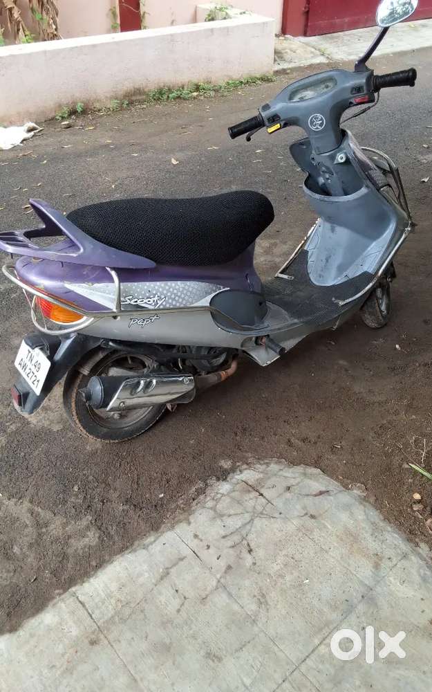 Tvs scooty pep running status