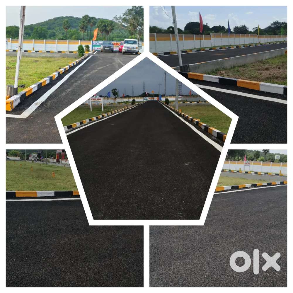 Dtcp approved by residential villa plot for sale in Kandigai othivakka