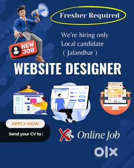 i need web designer in office