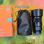 Sony FE 90mm f/2.8 Macro G OSS Lens – Premium Full-Frame E-Mount Macro