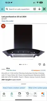 New Elica Kitchen Chimney for Sale