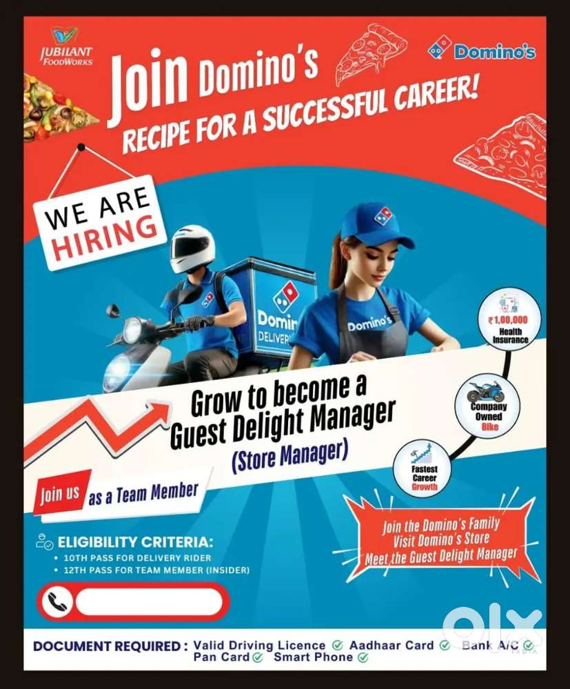 Domino's delivery boy