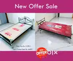 STEEL COT SALE SUPER FANCY BED NEW Double and Queen size King size  WE