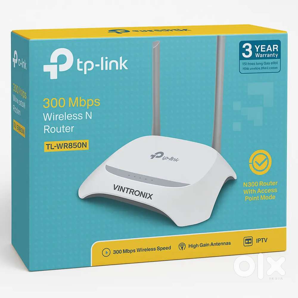 TP-Link 300 Mbps WiFi Router  Brand New  Best Price  3Yr Warranty