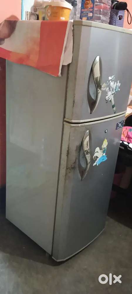 Double door LG fridge .