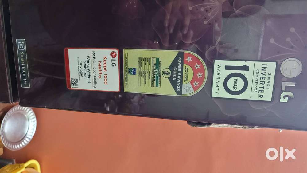 Lg refrigerator double door 310 litre