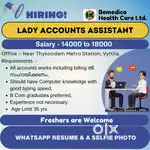Lady Accounts Assistant