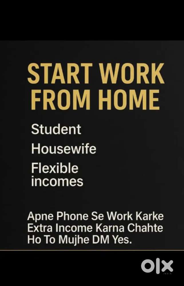 WORK FROM HOME OPPORTUNITY