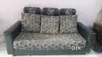 Sofa with pillows