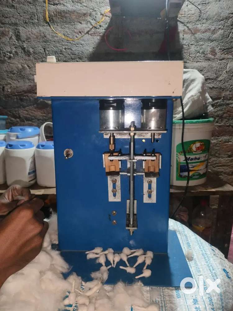 Cotton wicks machine