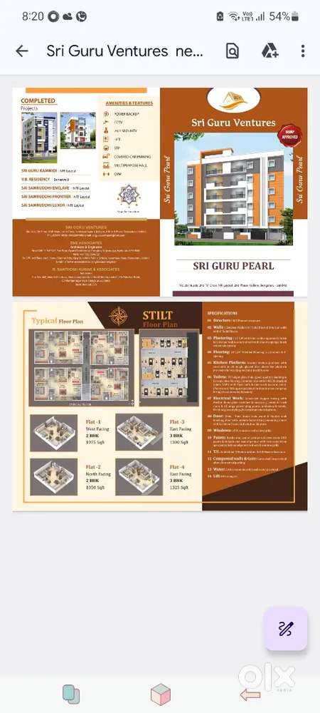 New apartment for sale 2bhk,3 bhk and penthouse available