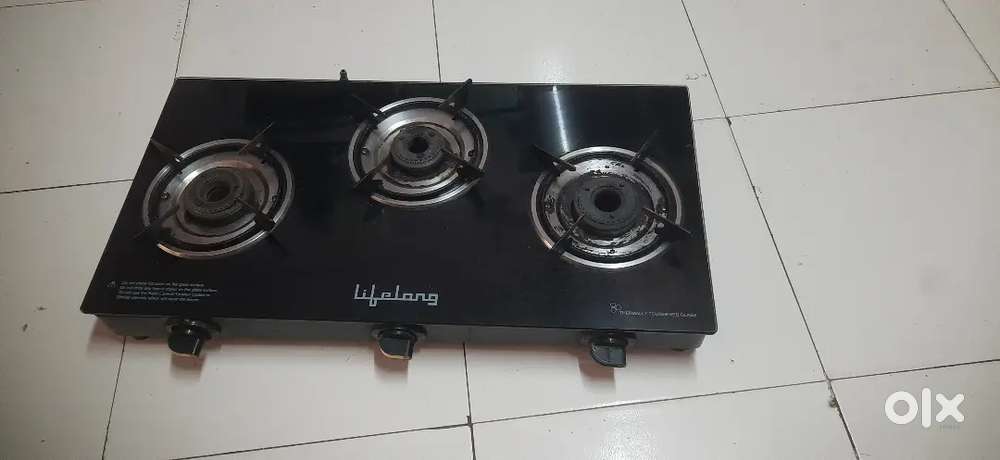 Gas stove 3 burner