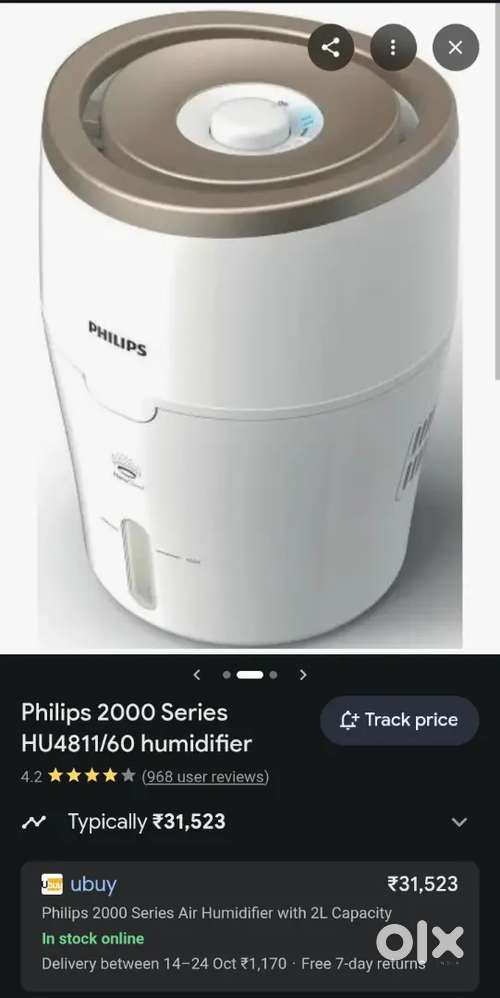 Humidifier for sale next to new