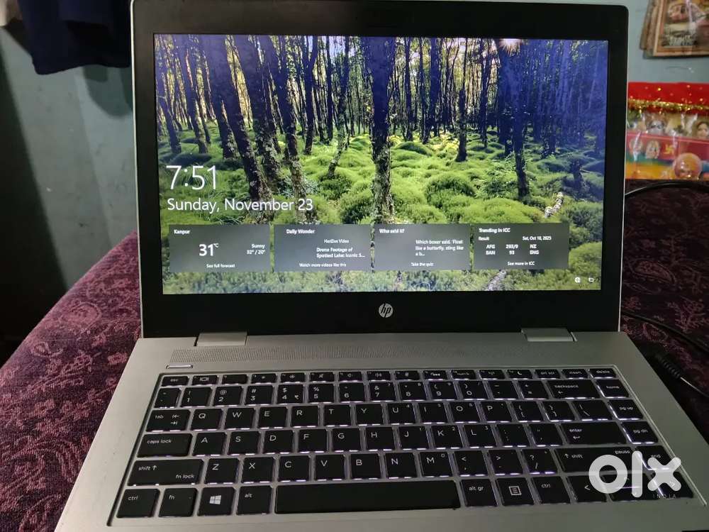 Hp laptop 8 256