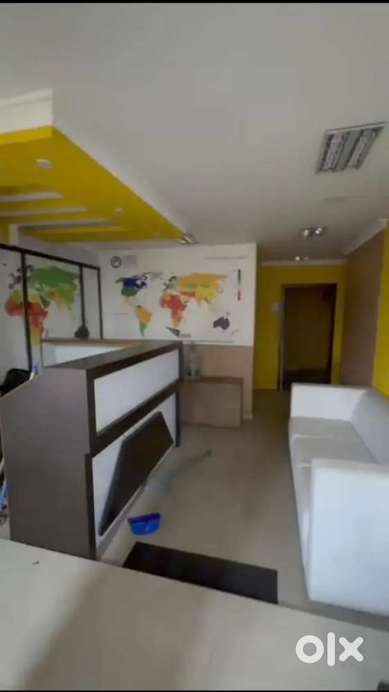 1000sqft Semi Furnished Office Space Main Road Frontage Office