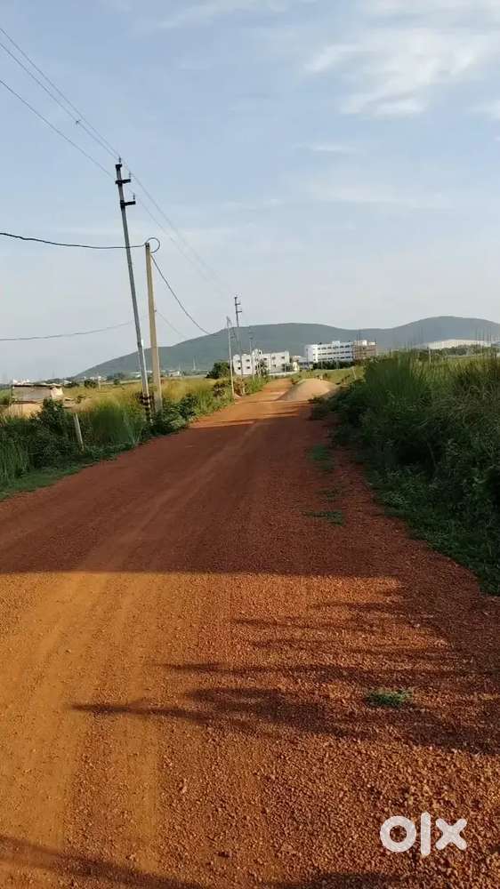 Pitapalli NH 16to only 200mtrs distance yellow zone Plot For Sale.