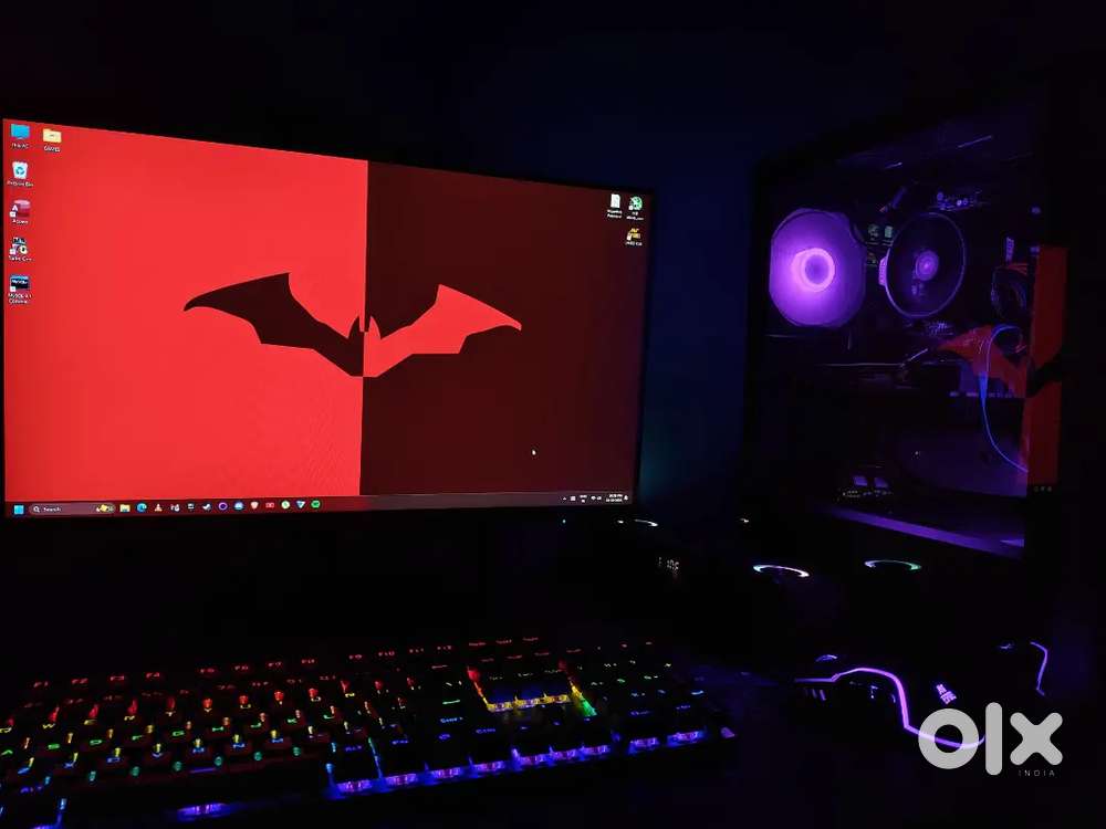 Gaming Pc with Monitor