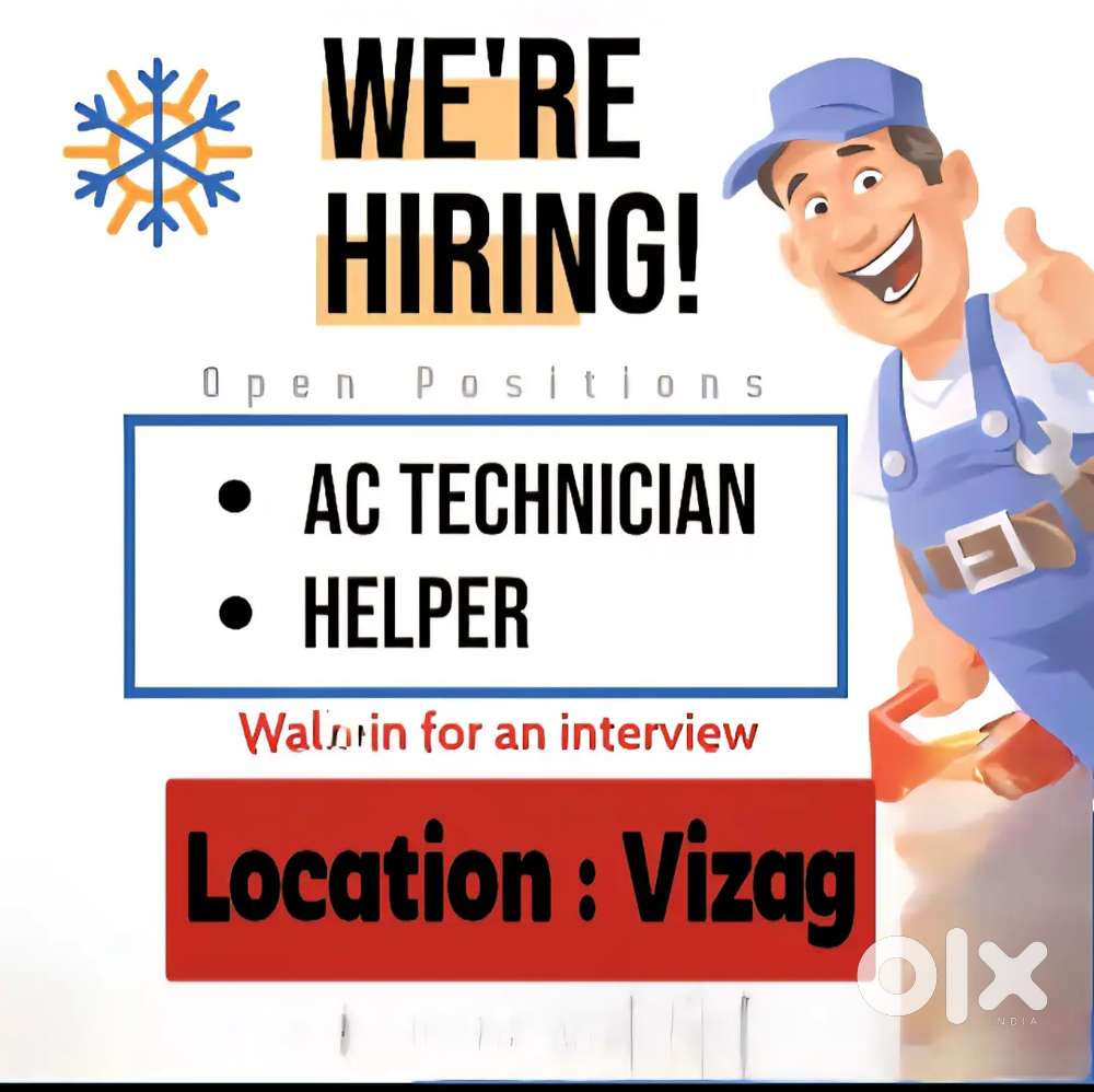 Location Vizag Hiring AC Technicians