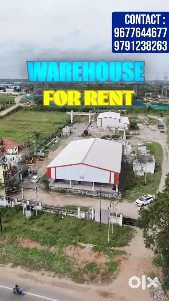 INDUSTRIAL SHED/WAREHOUSE FOR RENT