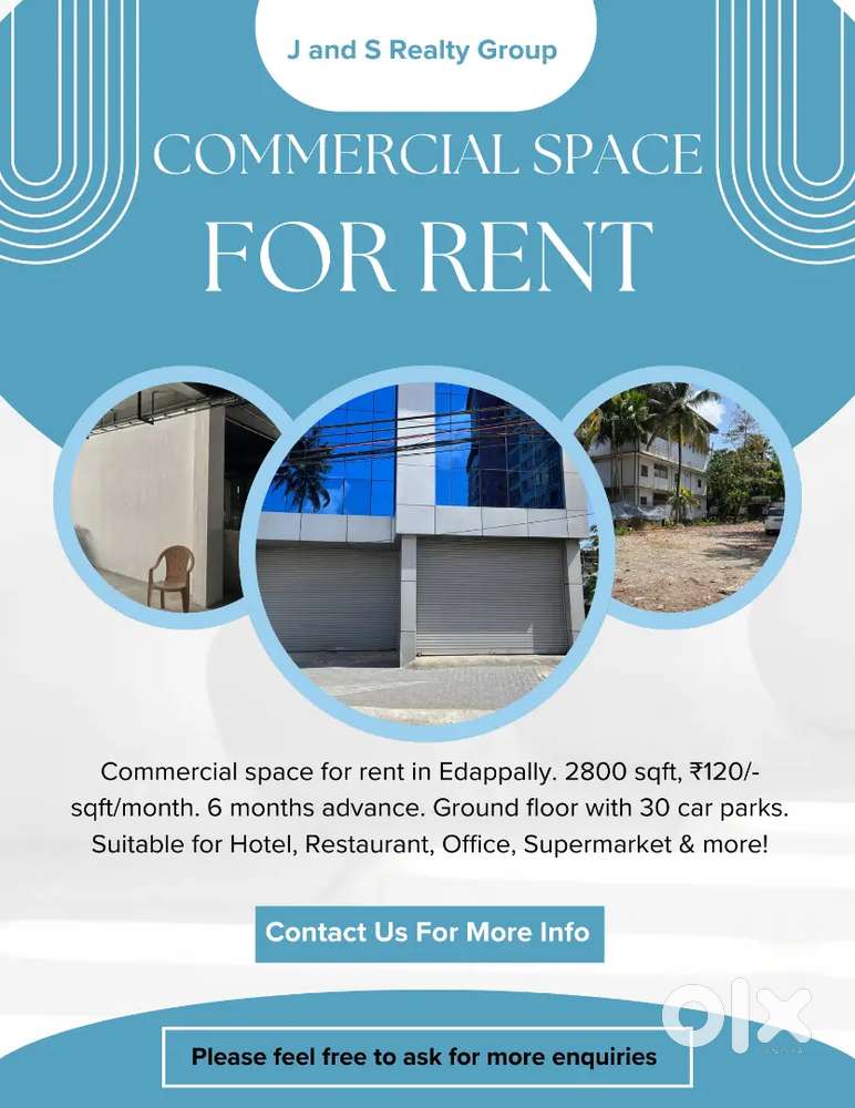 2800 sqft commercial space available for rent