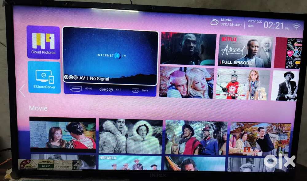 Intex 32 inch led tv