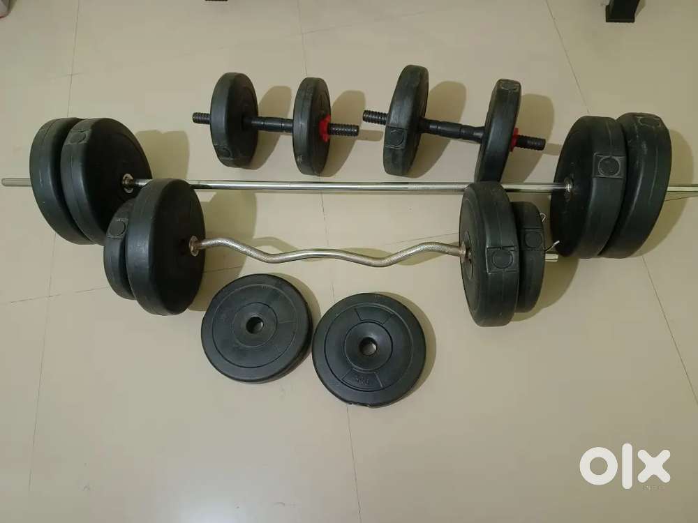 Gym set and gym chair with adjustable and inclined .