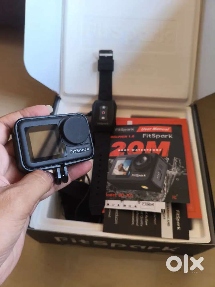FitSpark Dolphin 1.0 Waterproof dual screen Action Camera