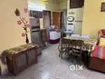 Fully restriction free 1st floor furnished 1bhk rent in diamond park.