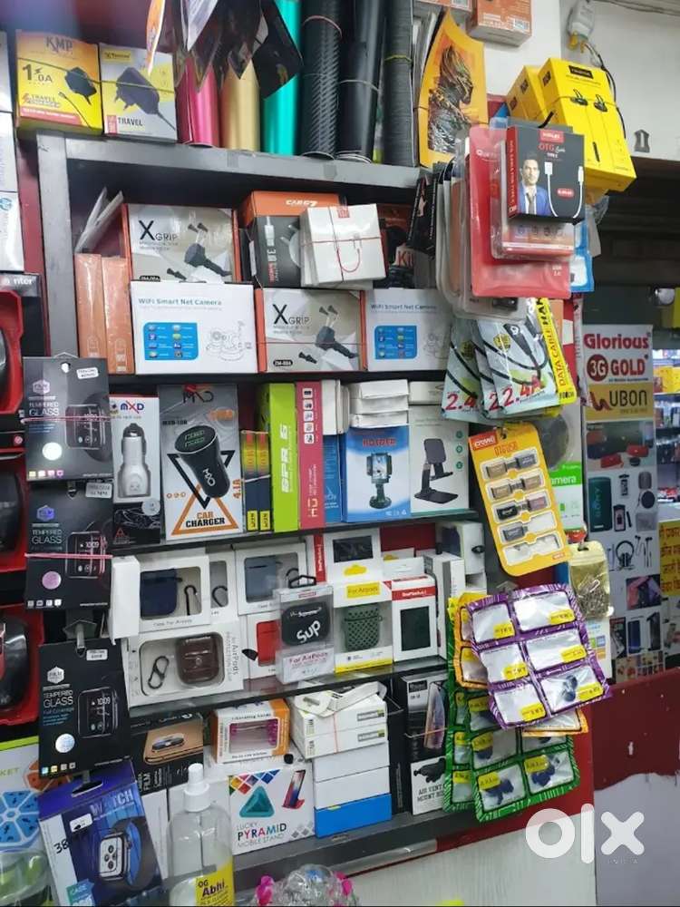 MOBILE ACCESSORIES and ripairing shop rent 5000/10000 tak chalega