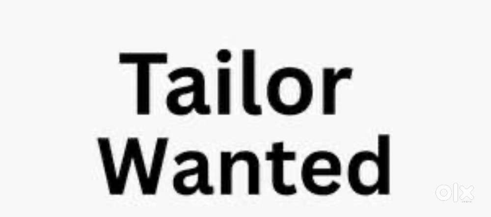 Tailor cum cutting master for botique