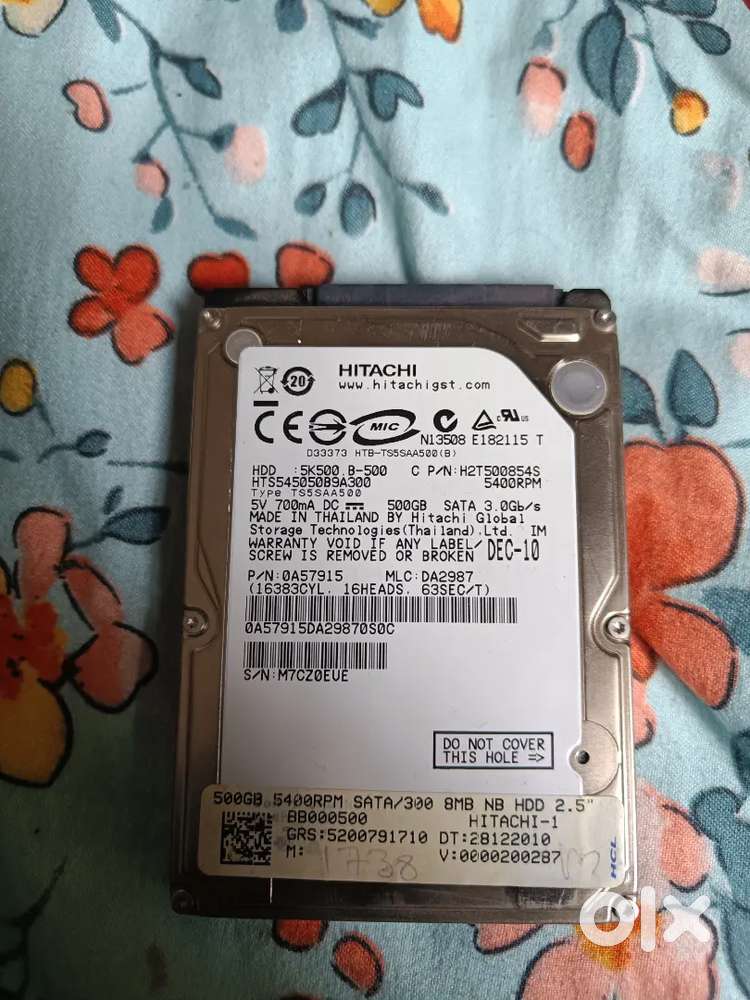 laptop Hard drive 500 gb