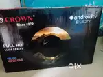 Crown 32 tv PlayStation 2 pandrive 64 gb 2 remote godd candition
